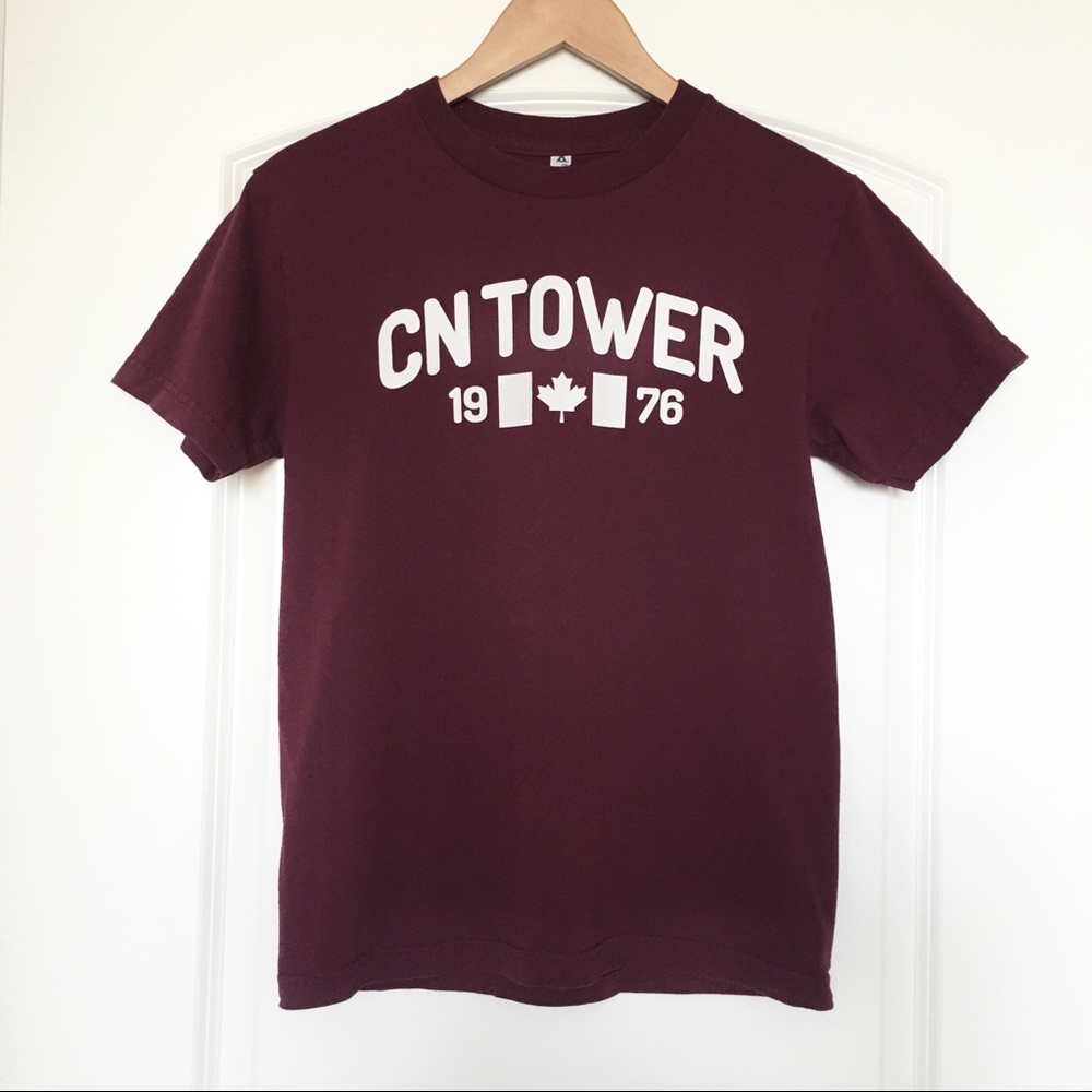 CN Tower Canada Souvenir Short Sleeve Tee Shirt